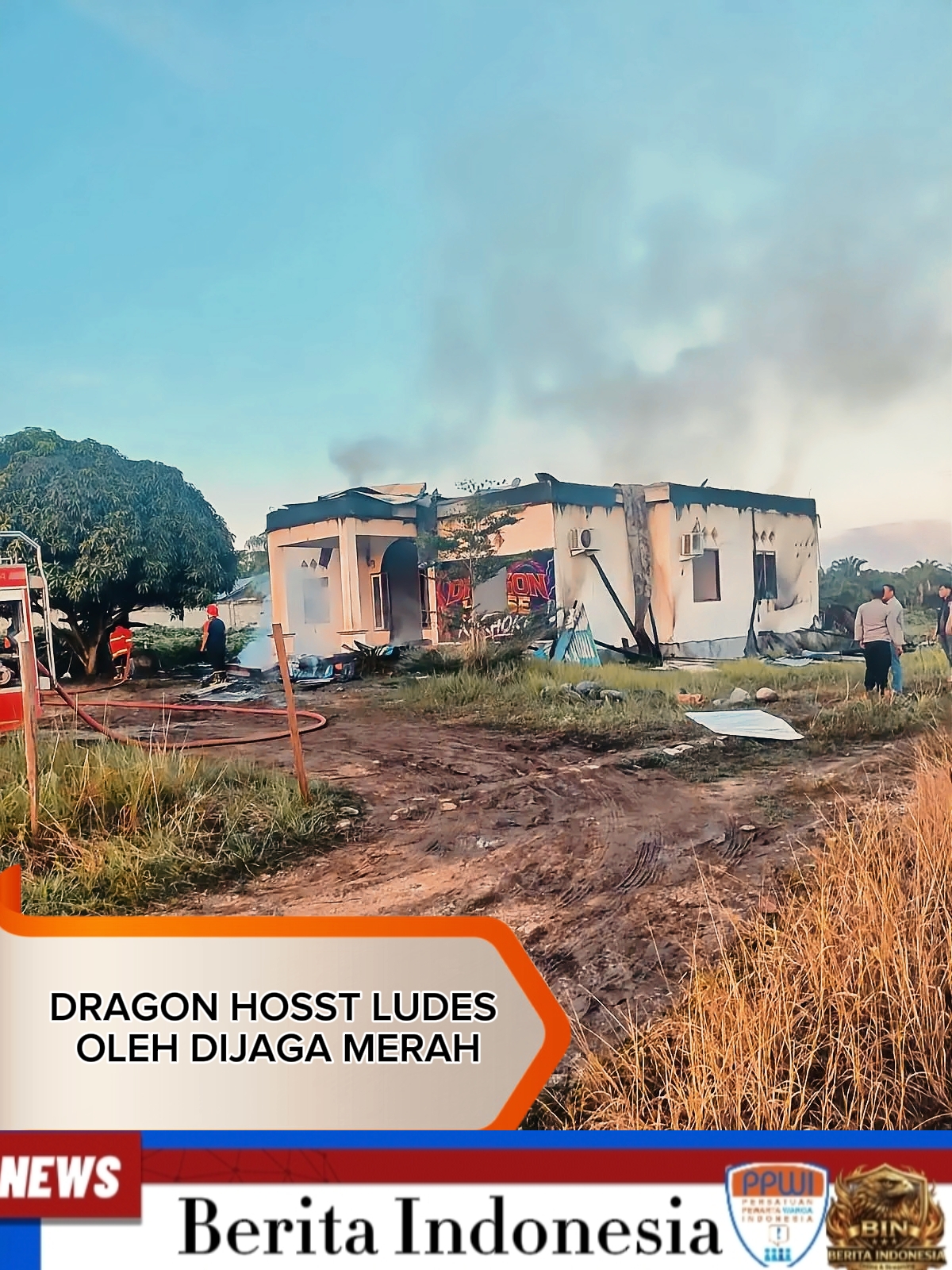 Karaoke Dragosn hosst  Nibung Hangus Di Lalap Si Jago Merah Jumat Pagi
