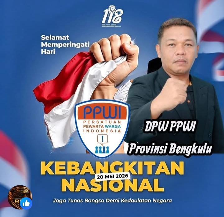 Jandri Efendi, Ketua PPWI Provinsi Bengkulu Ucapkan Selamat Hari Kebangkitan Nasional ke-118