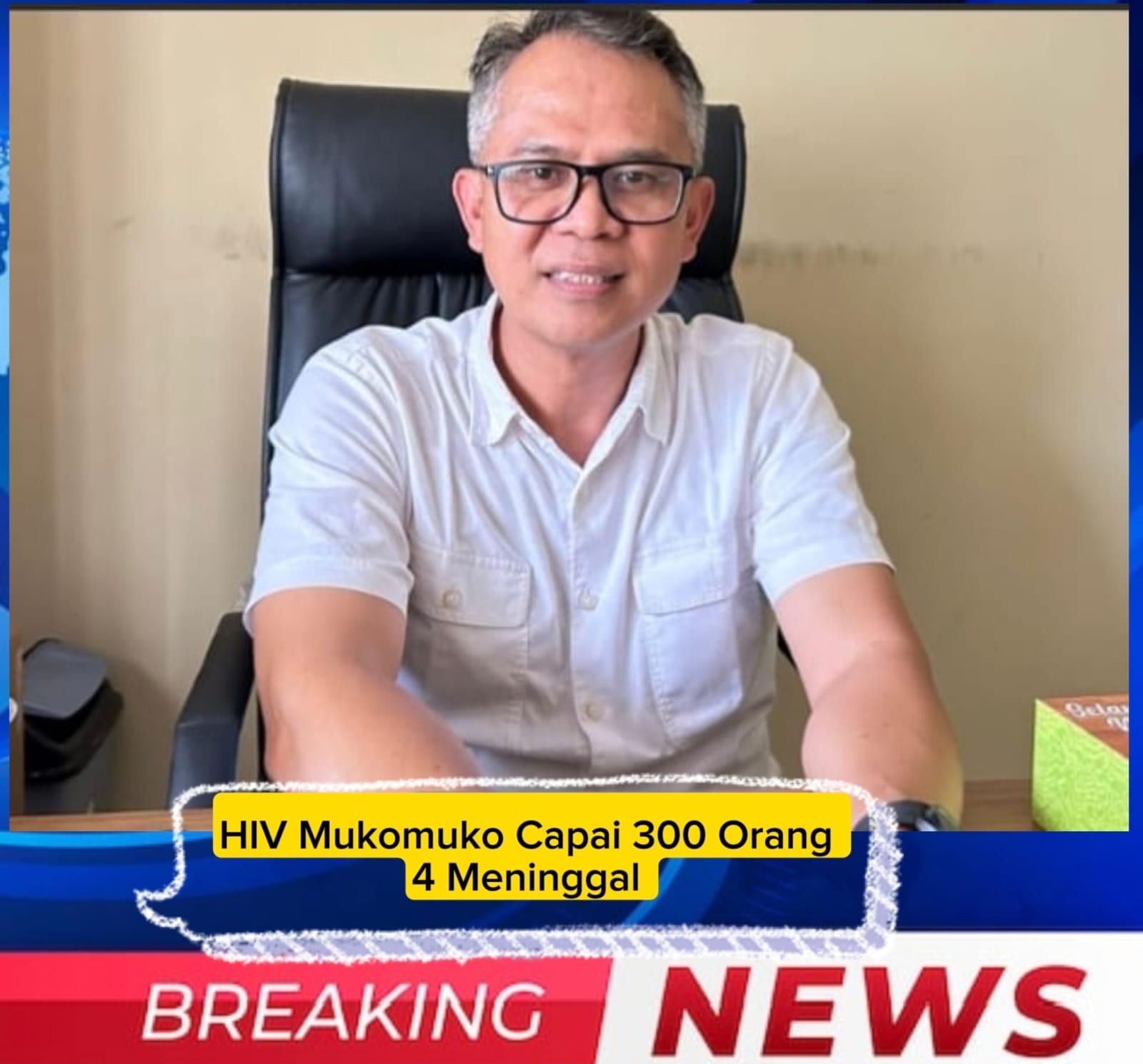 Kasus HIV/AIDS di Mukomuko Capai 30 Orang, 4 Meninggal
