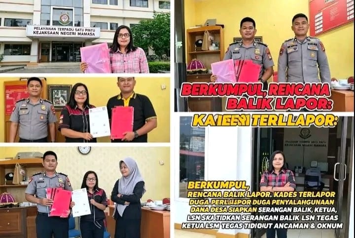 BERKUMPUL, RENCANA BALIK LAPOR: KADES TERLAPOR DUGA PENYALAHGUNAAN DANA DESA SIAPKAN SERANGAN BALIK, KETUA LSM TEGAS TIDAK TAKUT ANCAMAN & OKNUM